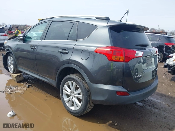 2015 Toyota RAV4 Limited with VIN 2T3DFREV3FW371943, listed as a IAAI auction lot 41942799 with 152,006 mi miles. Bid and sale history available at carsss.com. Image 3.