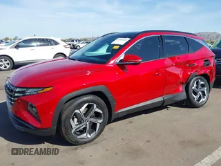 2023 Hyundai Tucson Limited with VIN 5NMJE3AE7PH255868, listed as a IAAI auction lot 41988962 with 14,025 mi miles. Bid and sale history available at carsss.com. Image 6.