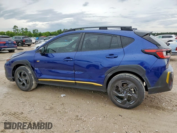 2024 Subaru Crosstrek Special Sports with VIN 4S4GUHF6XR3707465, listed as a Copart auction lot 60985825 with 19,625 mi miles and Salvage title. Bid and sale history available at DreamBid. Image 2.