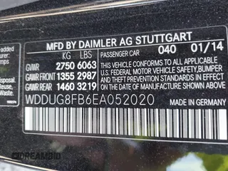 2014 Mercedes-Benz S 550 with VIN WDDUG8FB6EA052020, listed as a IAAI auction lot 42639161 with 154,052 mi miles and . Bid and sale history available at DreamBid. Image 9.