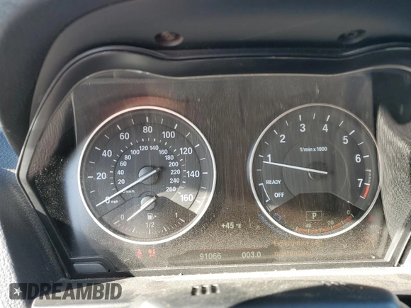 2016 BMW 2 Series 228i xDrive with VIN WBA1L9C52GV767480, listed as a Copart auction lot 81527284 with 91,066 mi miles and Salvage Title. Bid and sale history available at carsss.com. Image 9.