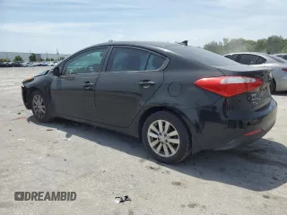 2014 Kia Forte LX with VIN KNAFX4A67E5211915, listed as a Copart auction lot 53937905 with 147,359 mi miles and Salvage Title. Bid and sale history available at DreamBid. Image 2.