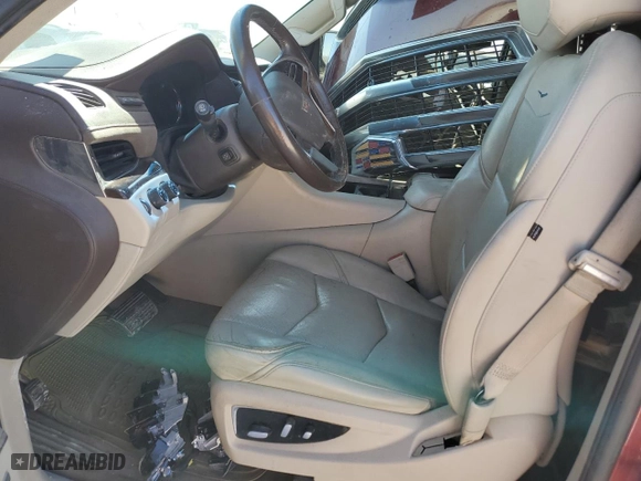 2017 Cadillac Escalade Luxury with VIN 1GYS4BKJ5HR182696, listed as a Copart auction lot 47000395 with 96,540 mi miles and Salvage Title. Bid and sale history available at carsss.com. Image 7.