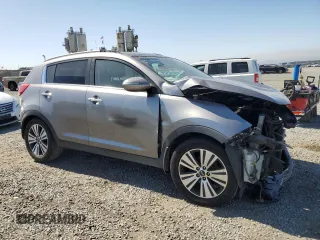 2016 Kia Sportage EX with VIN KNDPC3AC2G7816368, listed as a Copart auction lot 57690545 with 259,128 mi miles and Salvage title. Bid and sale history available at DreamBid. Image 4.