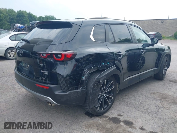 2023 Mazda CX-50 Meridian Edition with VIN 7MMVABXY1PN145913, listed as a IAAI auction lot 42632620 with 23,444 mi miles and . Bid and sale history available at DreamBid. Image 4.