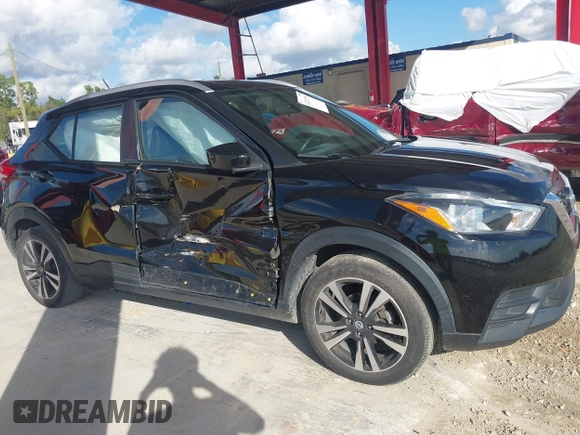 2019 Nissan Kicks S with VIN 3N1CP5CU7KL536151, listed as a IAAI auction lot 41212395 with 65,846 mi miles and . Bid and sale history available at carsss.com. Image 13.