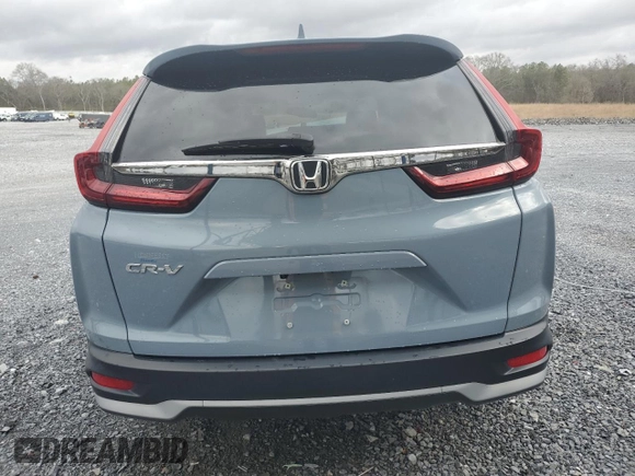2020 Honda CR-V EX-L with VIN 5J6RW1H86LL011183, listed as a Copart auction lot 47857755 with 41,660 mi miles and Salvage Title. Bid and sale history available at carsss.com. Image 6.
