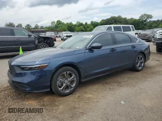2024 Honda Accord EX-L с VIN 1HGCY2F67RA085876, выставлен на аукционе Copart как лот 55329155 с пробегом 39 641 миль миль и Списание • Salvage title. История ставок и продаж доступна на DreamBid. Изображение 1.