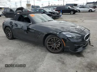 2019 BMW Z4 sDrive30i with VIN WBAHF3C54KWW42809, listed as a Copart auction lot 45155744 with 0 mi miles. Bid and sale history available at carsss.com. Image 4.