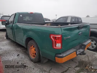 2017 Ford F-150 XL with VIN 1FTMF1C88HKC37763, listed as a Copart auction lot 52738935 with Not Provided miles and Salvage Title. Bid and sale history available at carsss.com. Image 2.