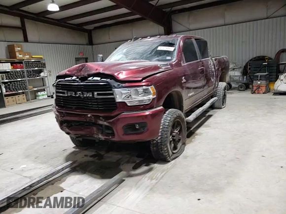 2021 Ram 2500 Big Horn with VIN 3C6UR5DL2MG610287, listed as a Copart auction lot 47719845 with 111,247 mi miles and Salvage Title. Bid and sale history available at carsss.com. Image 11.