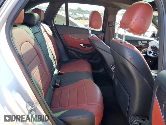 2020 Mercedes-Benz GLC with VIN WDC0G8EB4LF733748, listed as a Copart auction lot 47887585 with 56,787 mi miles and Salvage Title. Bid and sale history available at carsss.com. Image 12.
