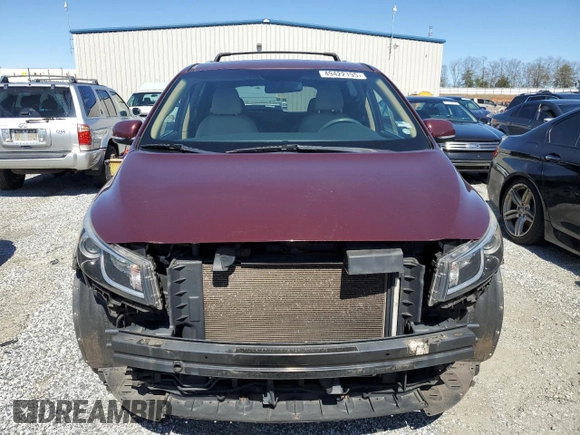 2015 Kia Sedona LX with VIN KNDMB5C15F6020392, listed as a Copart auction lot 49422195 with 176,461 mi miles and Salvage Title. Bid and sale history available at carsss.com. Image 5.