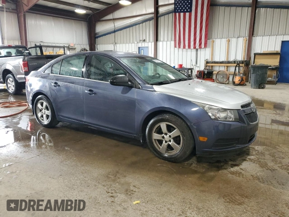 2014 Chevrolet Cruze 1LT with VIN 1G1PC5SB7E7423053, listed as a Copart auction lot 53845415 with 147,741 mi miles and Salvage Title. Bid and sale history available at carsss.com. Image 4.