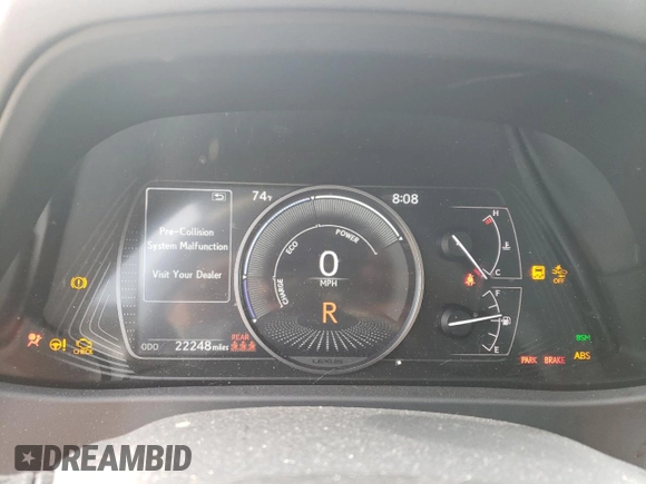 2021 Lexus UX 250h z VIN JTHP9JBH1M2046894, wystawiony jako Copart lot #58231625 z przebiegiem 22 248 mil mil oraz Szkoda całkowita • Salvage title. Historia ofert i sprzedaży dostępna na DreamBid. Obrazek 9.