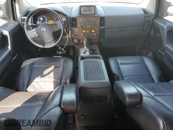 2011 Nissan Titan SL with VIN 1N6BA0EC4BN319994, listed as a Copart auction lot 55088175 with 103,008 mi miles and Salvage title. Bid and sale history available at DreamBid. Image 8.