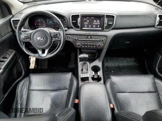 2017 Kia Sportage EX with VIN KNDPNCAC7H7151575, listed as a Copart auction lot 55811405 with 185,728 mi miles and Salvage title. Bid and sale history available at DreamBid. Image 8.