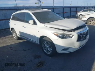 2014 Infiniti QX60 z VIN 5N1AL0MN4EC529096, wystawiony jako IAAI lot #41844134 z przebiegiem 152 398 mil mil oraz . Historia ofert i sprzedaży dostępna na DreamBid. Obrazek 1.