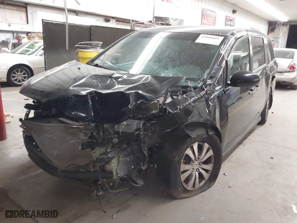 2016 Honda Odyssey SE with VIN 5FNRL5H35GB027278, listed as a IAAI auction lot 41900881 with 1 mi miles. Bid and sale history available at carsss.com. Image 17.