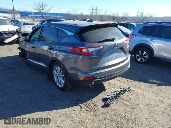 2021 Acura RDX with VIN 5J8TC2H34ML000734, listed as a IAAI auction lot 41448964 with 37,831 mi miles and . Bid and sale history available at DreamBid. Image 3.