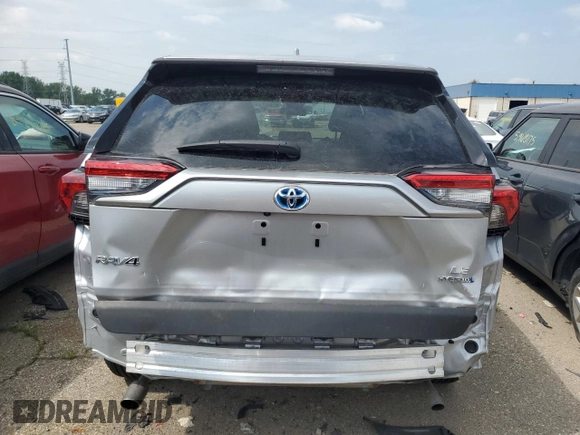 2024 Toyota RAV4 Hybrid LE with VIN 2T3LWRFV3RW224830, listed as a Copart auction lot 64658805 with 10,671 mi miles and Clean title. Bid and sale history available at DreamBid. Image 6.