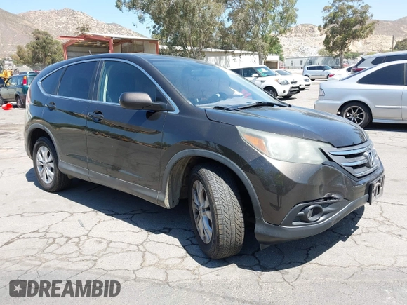 2014 Honda CR-V EX with VIN 5J6RM4H55EL035927, listed as a IAAI auction lot 42297836 with 129,649 mi miles and . Bid and sale history available at DreamBid. Image 1.