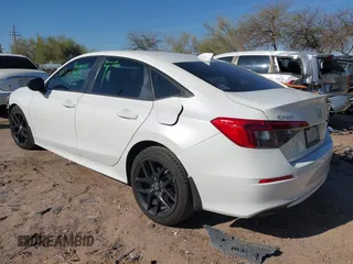 2022 Honda Civic Sedan Sport with VIN 2HGFE2F5XNH604976, listed as a IAAI auction lot 41829033 with 68,102 mi miles. Bid and sale history available at carsss.com. Image 3.
