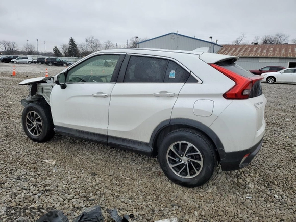 2020 Mitsubishi Eclipse Cross ES with VIN JA4AS3AA8LZ008400, listed as a Copart auction lot 44050325 with 99,366 mi miles and Salvage Title. Bid and sale history available at carsss.com. Image 2.