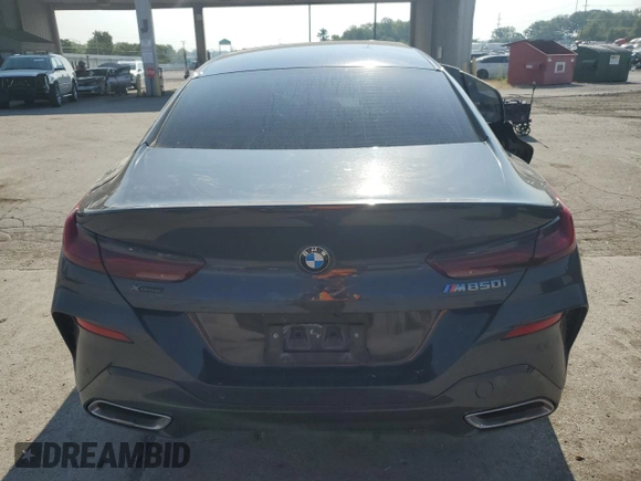 2021 BMW 8 Series M850i с VIN WBAGV8C04MCF78813, выставлен на аукционе Copart как лот 68984614 с пробегом Не указан миль и Списание • Salvage title. История ставок и продаж доступна на DreamBid. Изображение 6.