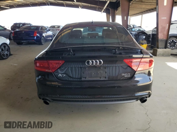 2015 Audi A7 Prestige with VIN WAU2GAFC8FN034725, listed as a Copart auction lot 62319995 with 86,477 mi miles and Salvage title. Bid and sale history available at DreamBid. Image 6.