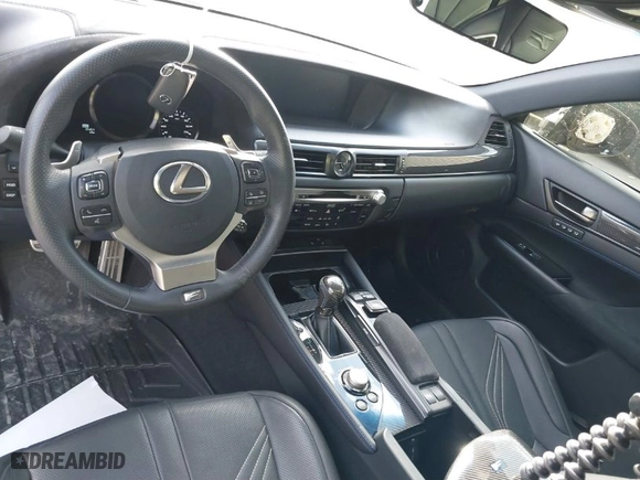 2016 Lexus GS F with VIN JTHBP1BL3GA001860, listed as a IAAI auction lot 41606674 with 35,401 mi miles. Bid and sale history available at carsss.com. Image 5.