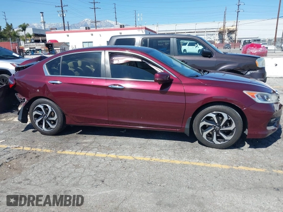 2016 Honda Accord Sedan EX with VIN 1HGCR2F77GA101514, listed as a IAAI auction lot 41819132 with 82,403 mi miles. Bid and sale history available at carsss.com. Image 13.