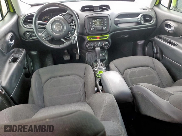 2017 Jeep Renegade Latitude с VIN ZACCJABB3HPF90893, выставлен на аукционе Copart как лот 58820295 с пробегом 59 678 миль миль и Списание • Salvage title. История ставок и продаж доступна на DreamBid. Изображение 8.