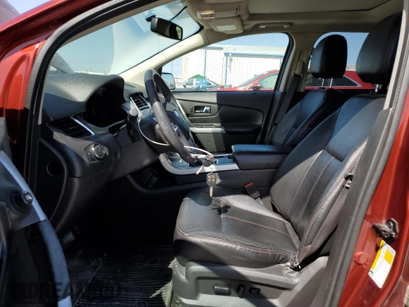 2014 Ford Edge SEL with VIN 2FMDK3JC2EBB62607, listed as a Copart auction lot 49678765 with 130,199 mi miles and Salvage Title. Bid and sale history available at carsss.com. Image 7.
