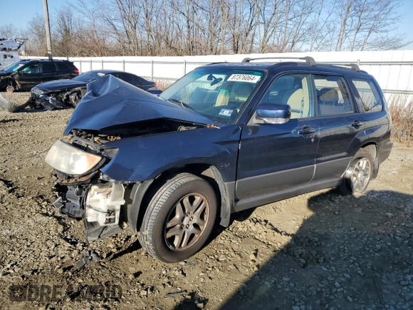 2006 Subaru Forester 2.5 X L.L. Bean Edition with VIN JF1SG67696H734153, listed as a Copart auction lot 87376064 with 0 mi miles and Salvage Title. Bid and sale history available at carsss.com. Image 1.