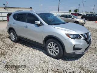 2017 Nissan Rogue SV with VIN KNMAT2MV8HP578377, listed as a Copart auction lot 62179905 with 131,663 mi miles and Salvage title. Bid and sale history available at DreamBid. Image 4.