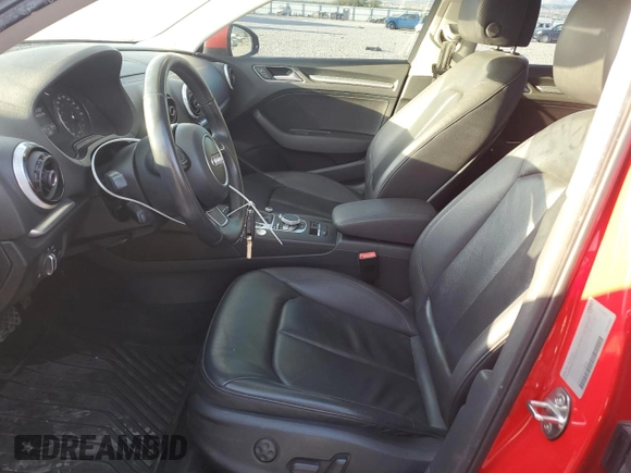 2015 Audi A3 Premium Plus z VIN WAUEFGFF3F1039299, wystawiony jako Copart lot #58120224 z przebiegiem 127 070 mil mil oraz Szkoda całkowita • Salvage title. Historia ofert i sprzedaży dostępna na DreamBid. Obrazek 7.