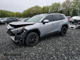 2022 Toyota RAV4 Hybrid SE with VIN JTM16RFV6ND050363, listed as a Copart auction lot 55931115 with 39,372 mi miles and Salvage title. Bid and sale history available at DreamBid. Image 1.