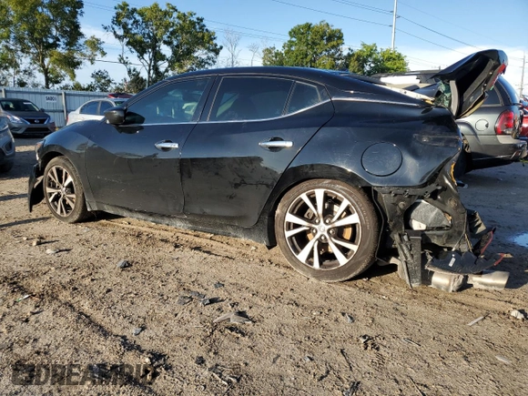 2018 Nissan Maxima SV with VIN 1N4AA6AP7JC409635, listed as a Copart auction lot 51683425 with 99,276 mi miles and Non Repairable. Bid and sale history available at DreamBid. Image 2.