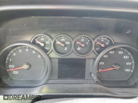 2023 Chevrolet Silverado 1500 Work Truck with VIN 3GCNAAED7PG325867, listed as a Copart auction lot 47447205 with 0 mi miles and Salvage Title. Bid and sale history available at carsss.com. Image 9.