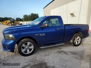 2014 Ram 1500 Tradesman with VIN 3C6JR6AT8EG305276, listed as a Copart auction lot 75810954 with 184,036 mi miles and Salvage Title. Bid and sale history available at carsss.com. Image 1.