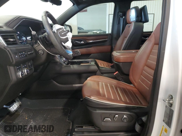 2023 GMC Yukon Denali Ultimate with VIN 1GKS2EKL9PR284472, listed as a Copart auction lot 87626195 with 29,051 mi miles and Salvage Title. Bid and sale history available at carsss.com. Image 7.