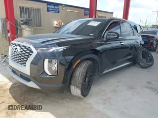 2021 Hyundai Palisade SEL z VIN KM8R34HE5MU202798, wystawiony jako IAAI lot #42339654 z przebiegiem 104 689 mil mil oraz . Historia ofert i sprzedaży dostępna na DreamBid. Obrazek 16.