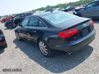 2015 Audi A6 2.0T Premium Plus with VIN WAUGFAFC0FN026501, listed as a IAAI auction lot 40129539 with 48,269 mi miles. Bid and sale history available at carsss.com. Image 3.