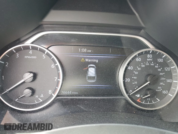 2020 Nissan Murano S with VIN 5N1AZ2AJ5LN148208, listed as a Copart auction lot 55040185 with 76,644 mi miles and Non repairable. Bid and sale history available at DreamBid. Image 9.