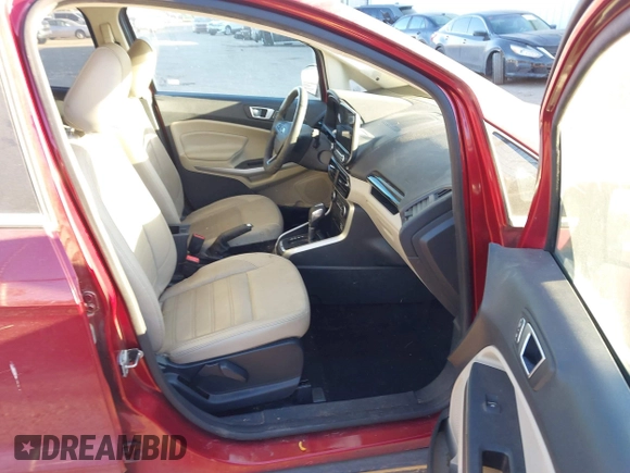 2019 Ford EcoSport Titanium z VIN MAJ6S3KL4KC271163, wystawiony jako IAAI lot #41674086 z przebiegiem 117 265 mil mil oraz . Historia ofert i sprzedaży dostępna na DreamBid. Obrazek 5.