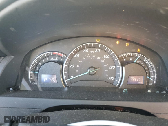2014 Toyota Camry L with VIN 4T4BF1FK9ER353845, listed as a Copart auction lot 75030104 with 107,171 mi miles and Salvage Title. Bid and sale history available at DreamBid. Image 9.