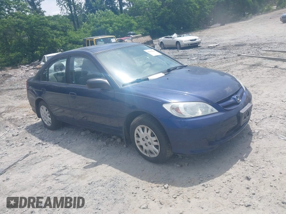 2004 Honda Civic LX with VIN 2HGES15564H516764, listed as a IAAI auction lot 42191844 with 107,000 mi miles and . Bid and sale history available at DreamBid. Image 1.