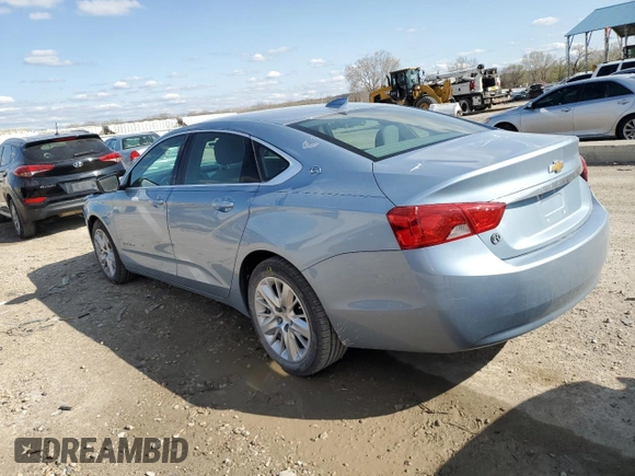 2015 Chevrolet Impala LS with VIN 1G11Z5SL2FU123405, listed as a Copart auction lot 50197535 with 127,383 mi miles and Salvage Title. Bid and sale history available at DreamBid. Image 2.