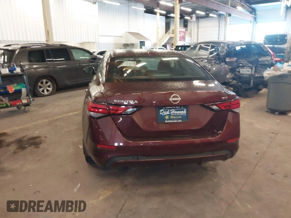 2024 Nissan Sentra SV with VIN 3N1AB8CV8RY343682, listed as a IAAI auction lot 41679896 with 3,109 mi miles. Bid and sale history available at carsss.com. Image 16.